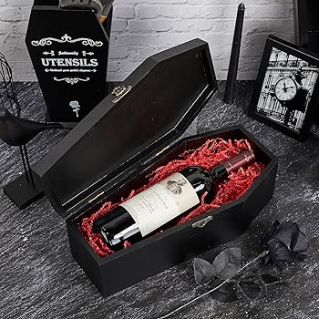 SBS TABLE TOP (COFFIN) OD×SV SEWACC Halloween Coffin Decor Prop Creative Coffin Ornament